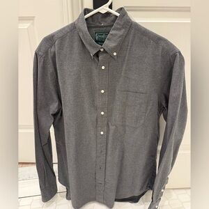 Gray Button-Down Shirt